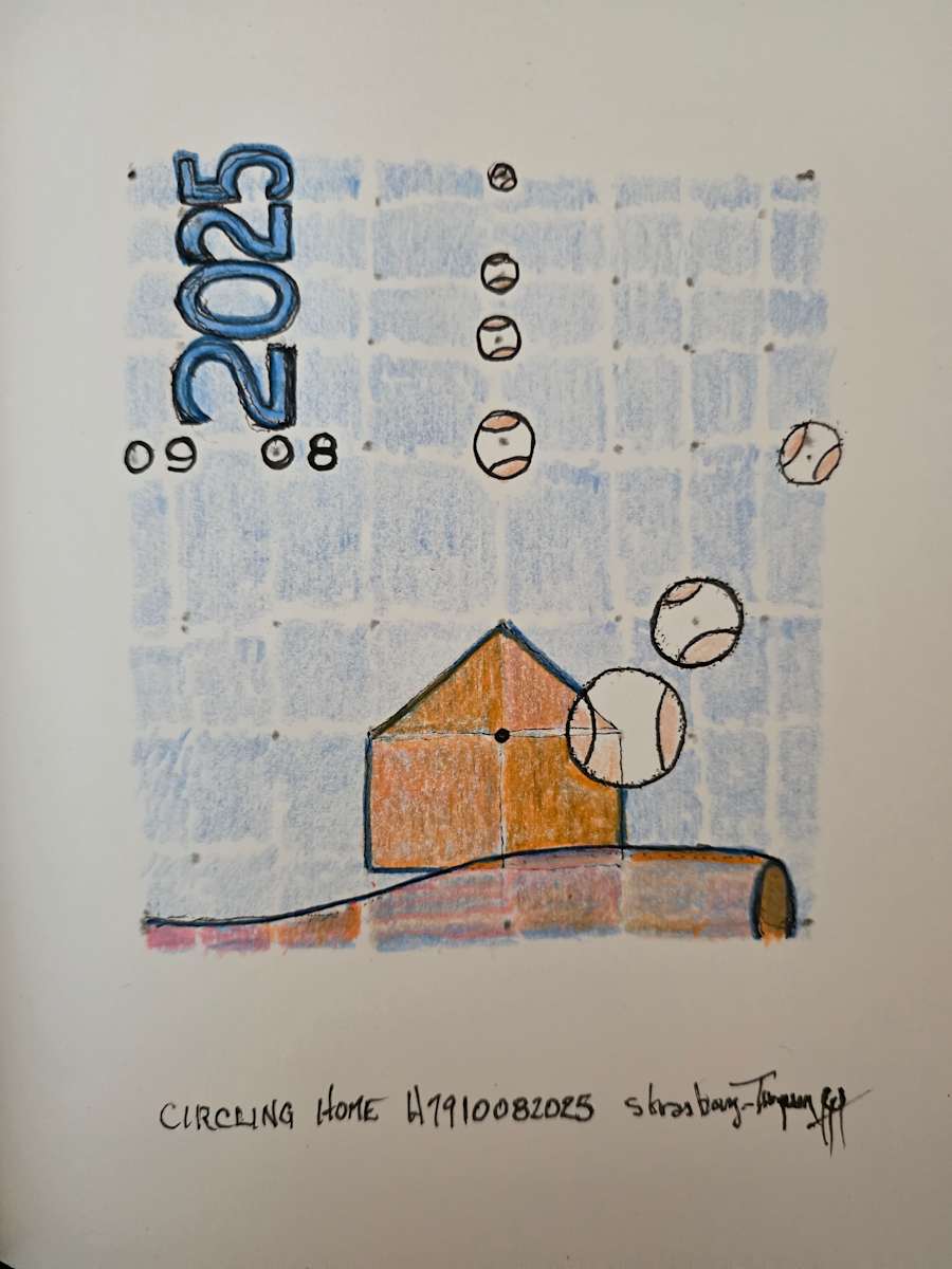 CIRCLING HOME  H7910082025 by HB Barry Strasbourg-Thompson BFA 
