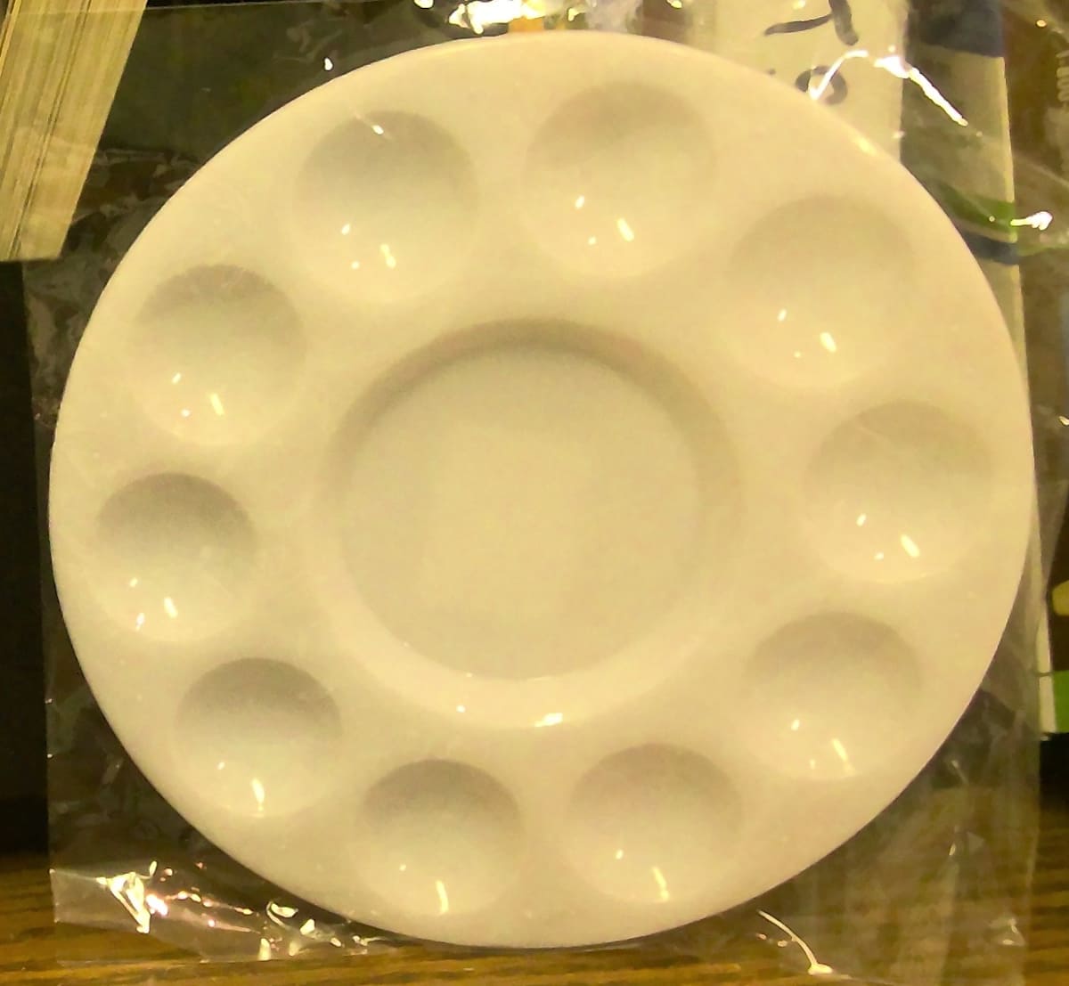 Palette 7" White by HB Barry Strasbourg-Thompson BFA 