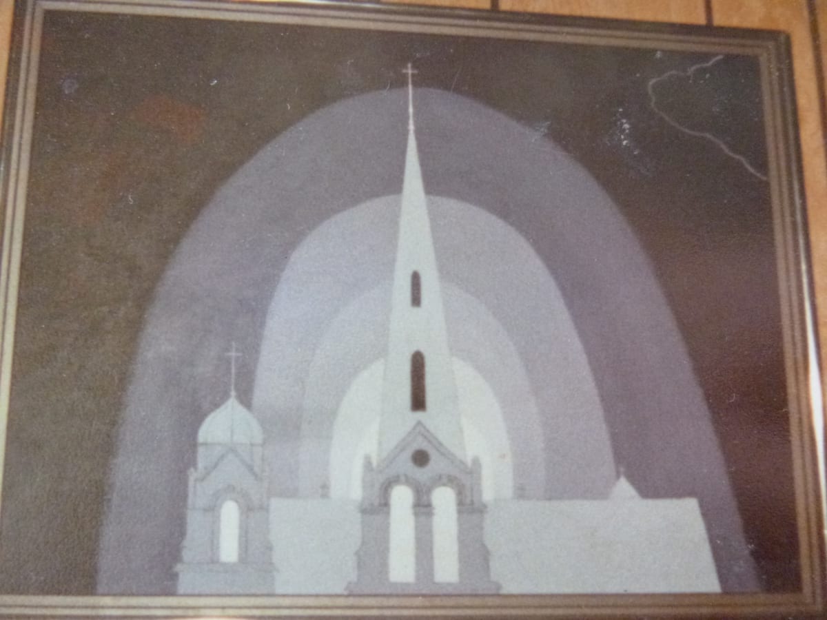 St. Francis Steeple         H3324061978 by HB Barry Strasbourg-Thompson BFA 