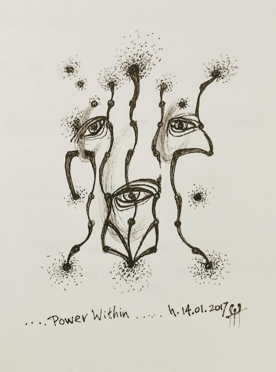Power Within by HB Barry Strasbourg-Thompson BFA, Image 1.