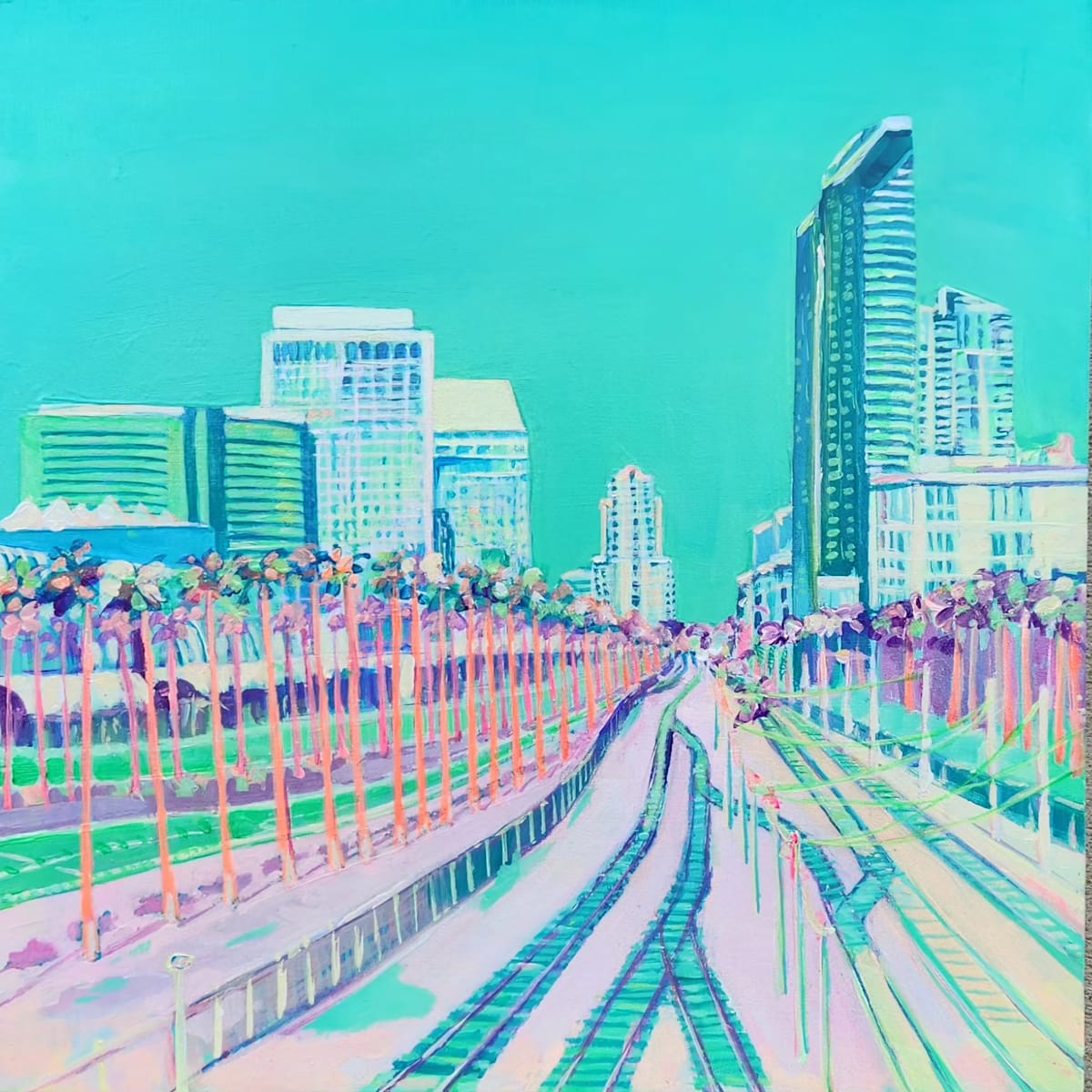 Harbor Drive Pedestrian Bridge by Kate Joiner 
