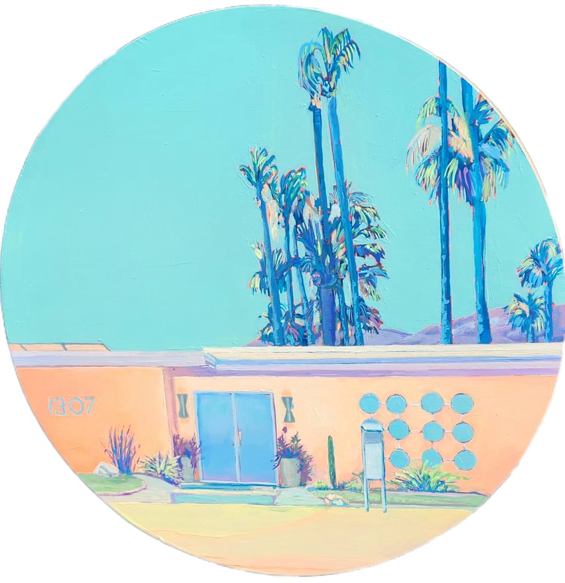 Palm Springs Door # 21 by Kate Joiner 
