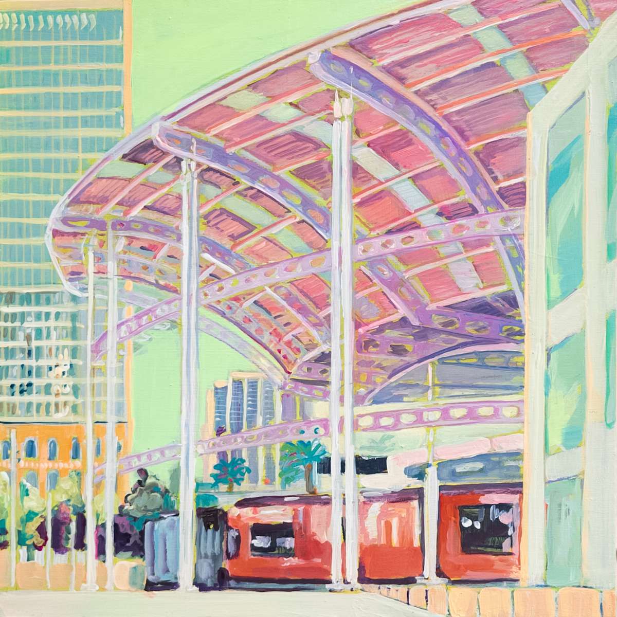 America Plaza Station No.1 by Kate Joiner 