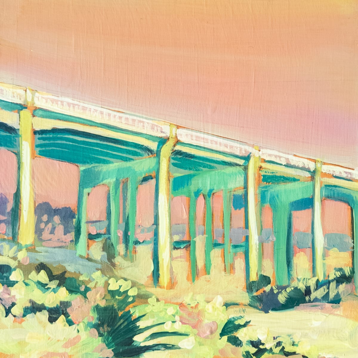 Bridge at Torrey Pines # 5 by Kate Joiner 