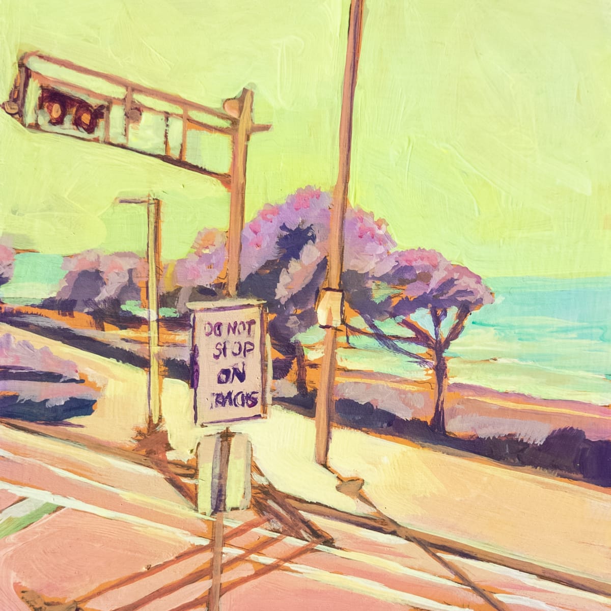 Del Mar Tracks # 2 by Kate Joiner 