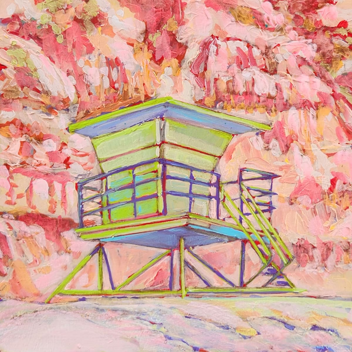 D Street Lifeguard Tower by Kate Joiner 