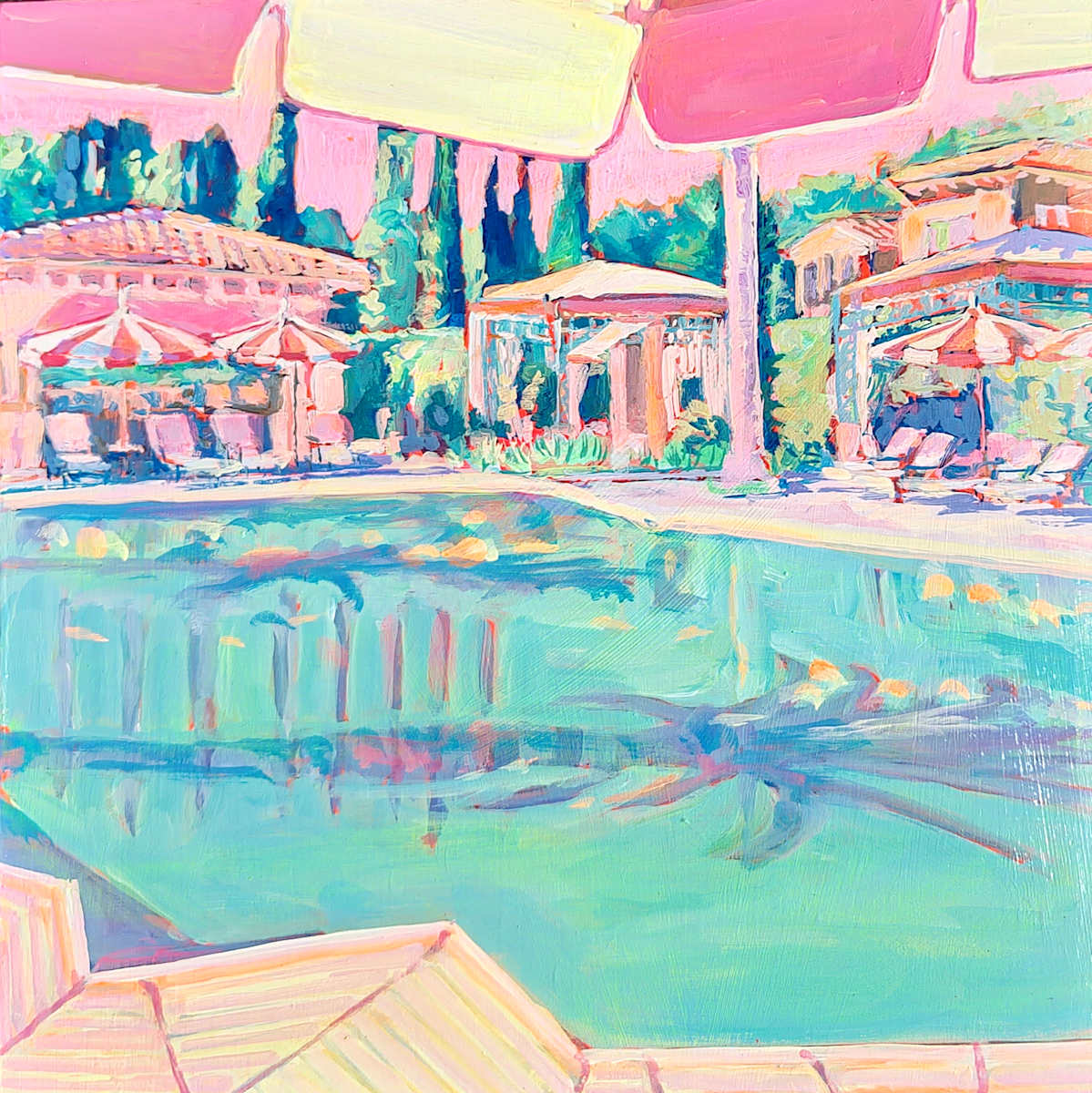 Grand Del Mar Pool, No.  1 by Kate Joiner 