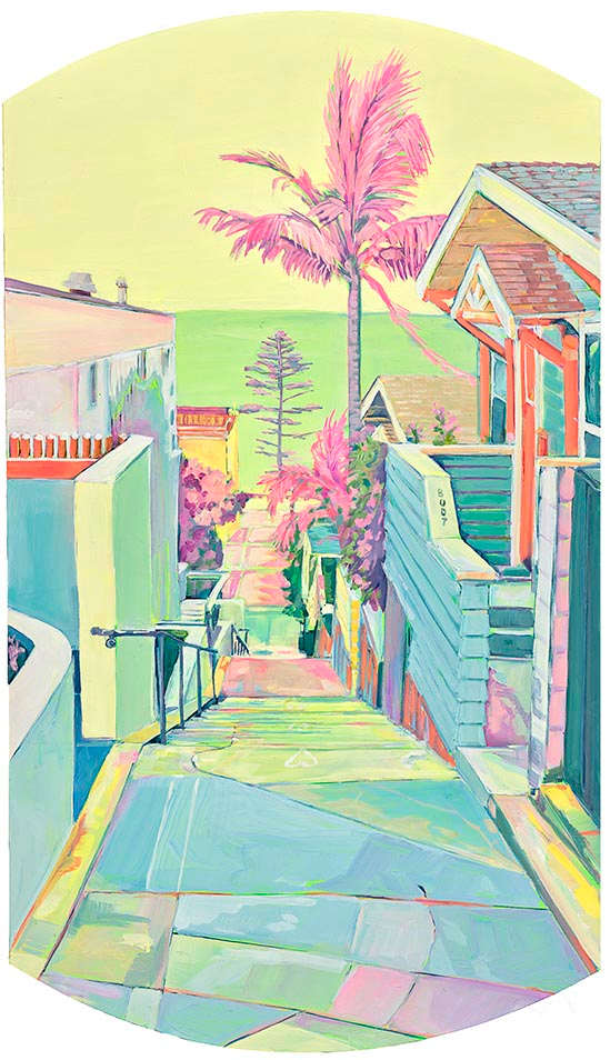 Secret Walkway, La Jolla by Kate Joiner 