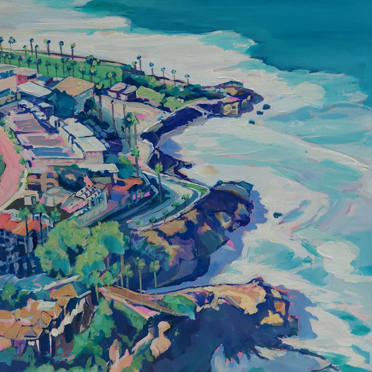 La Jolla Coast -  2024 by Kate Joiner 