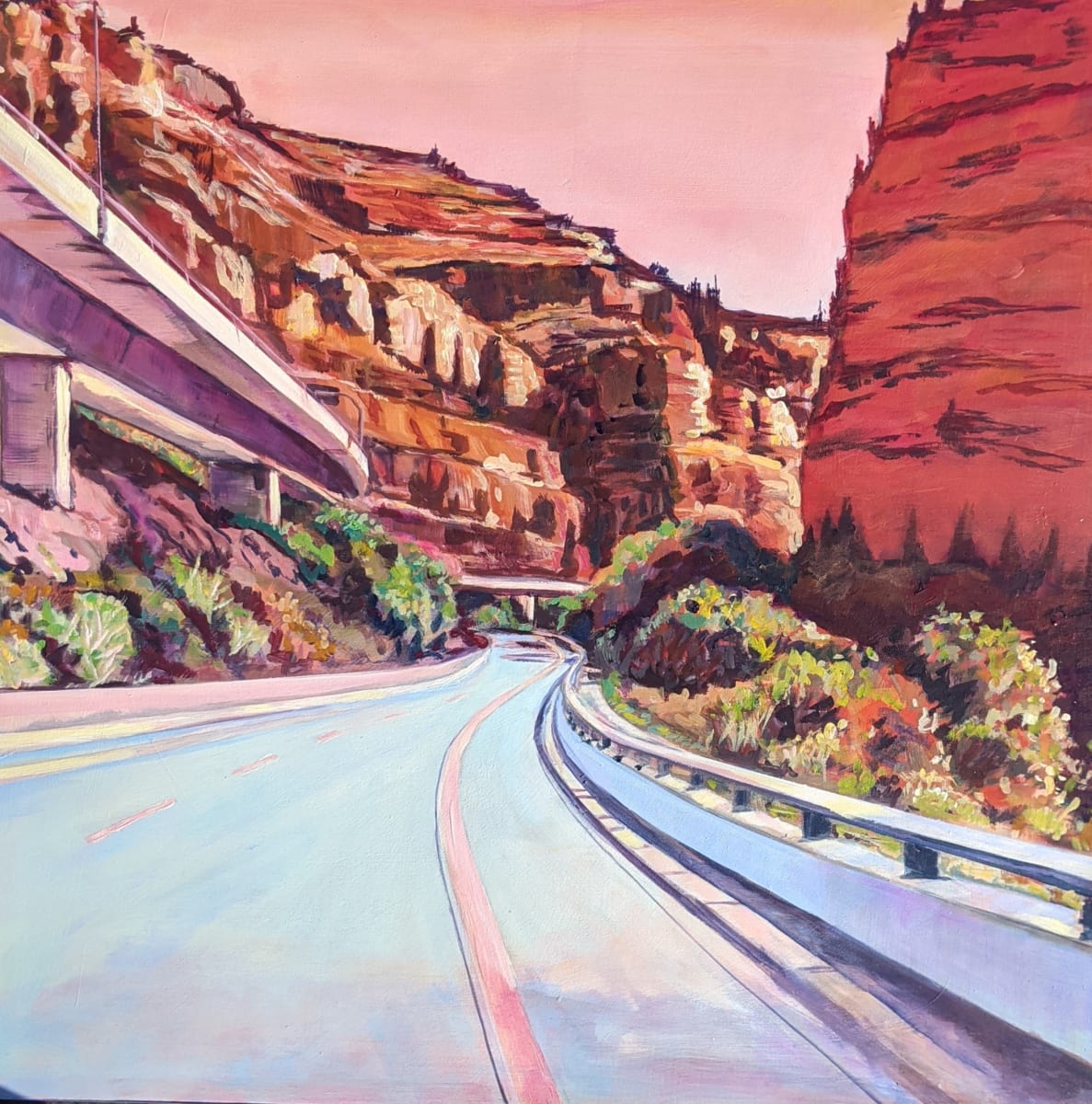 I-70, Aspen, Colorado by Kate Joiner 