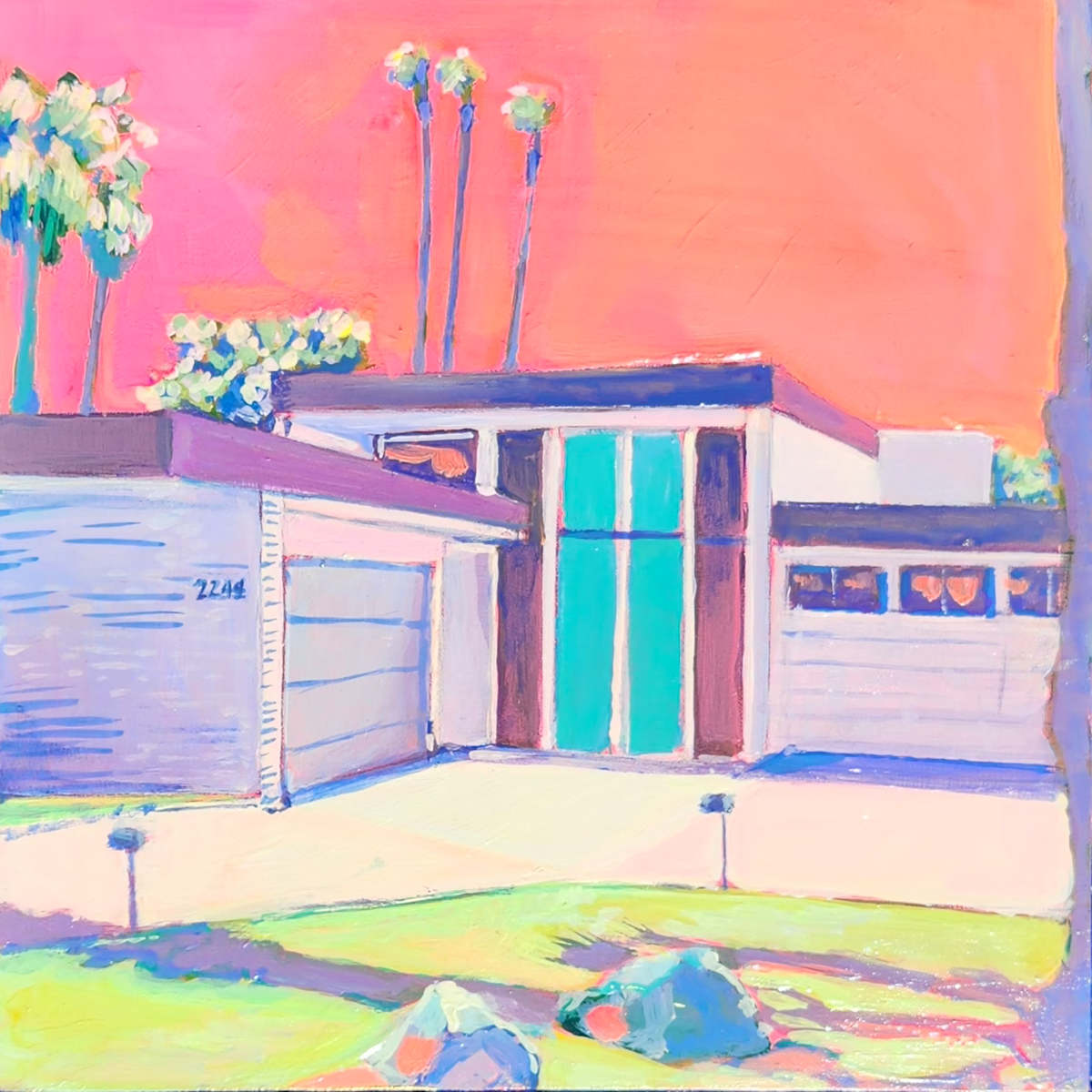 Palm Springs Door # 15 by Kate Joiner 