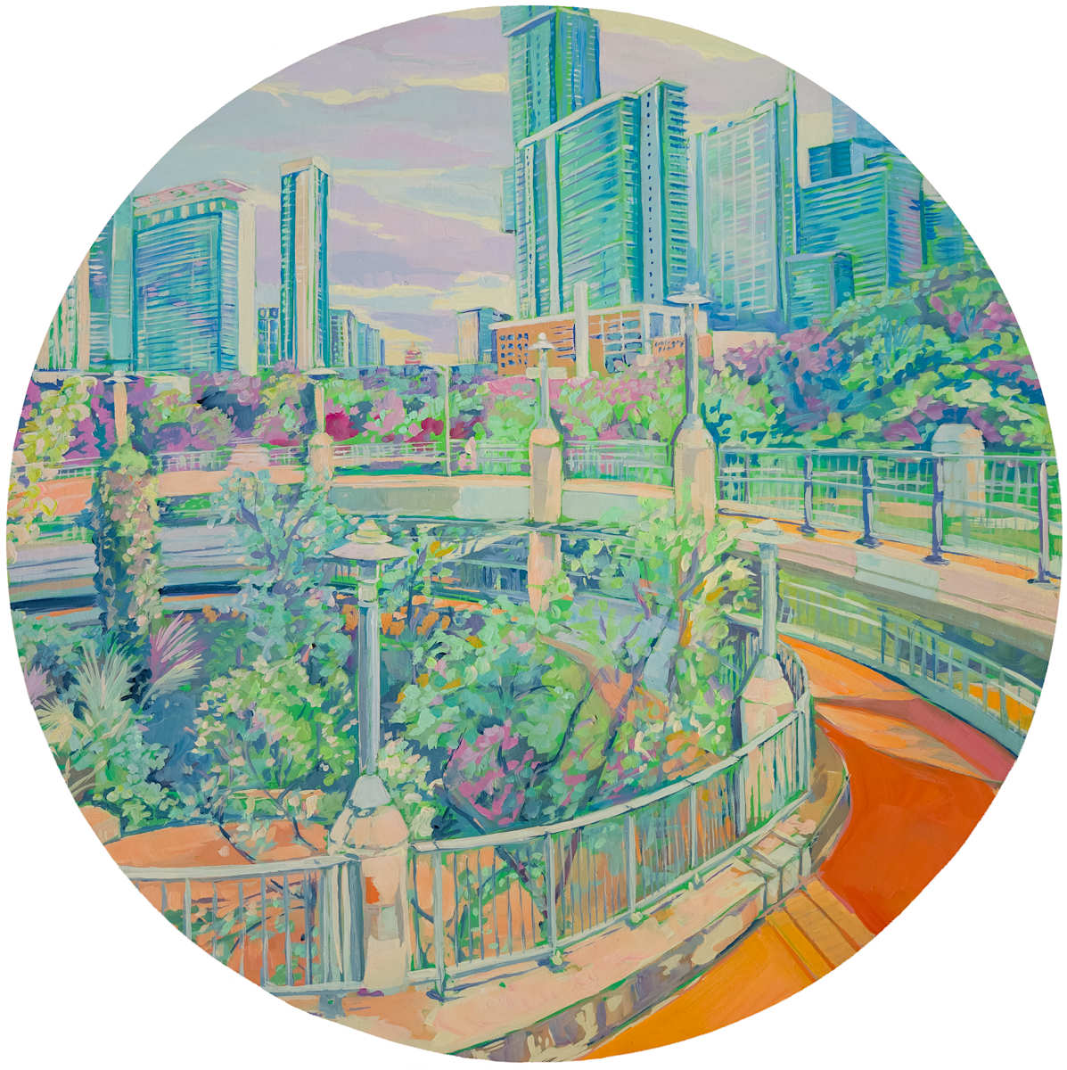 Pedestrian Bridge # 1, Austin by Kate Joiner, Image 2.