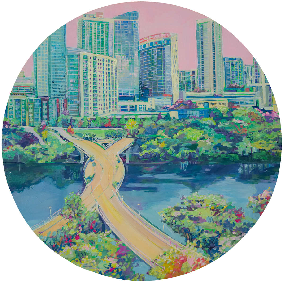 Pedestrian Bridge # 2, Austin by Kate Joiner, Image 2.