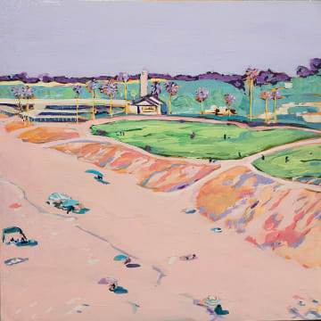 Powerhouse Park Purple Sky by Kate Joiner 