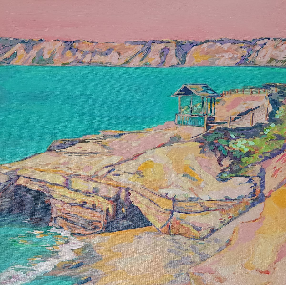 The Cove and Hut by Kate Joiner 