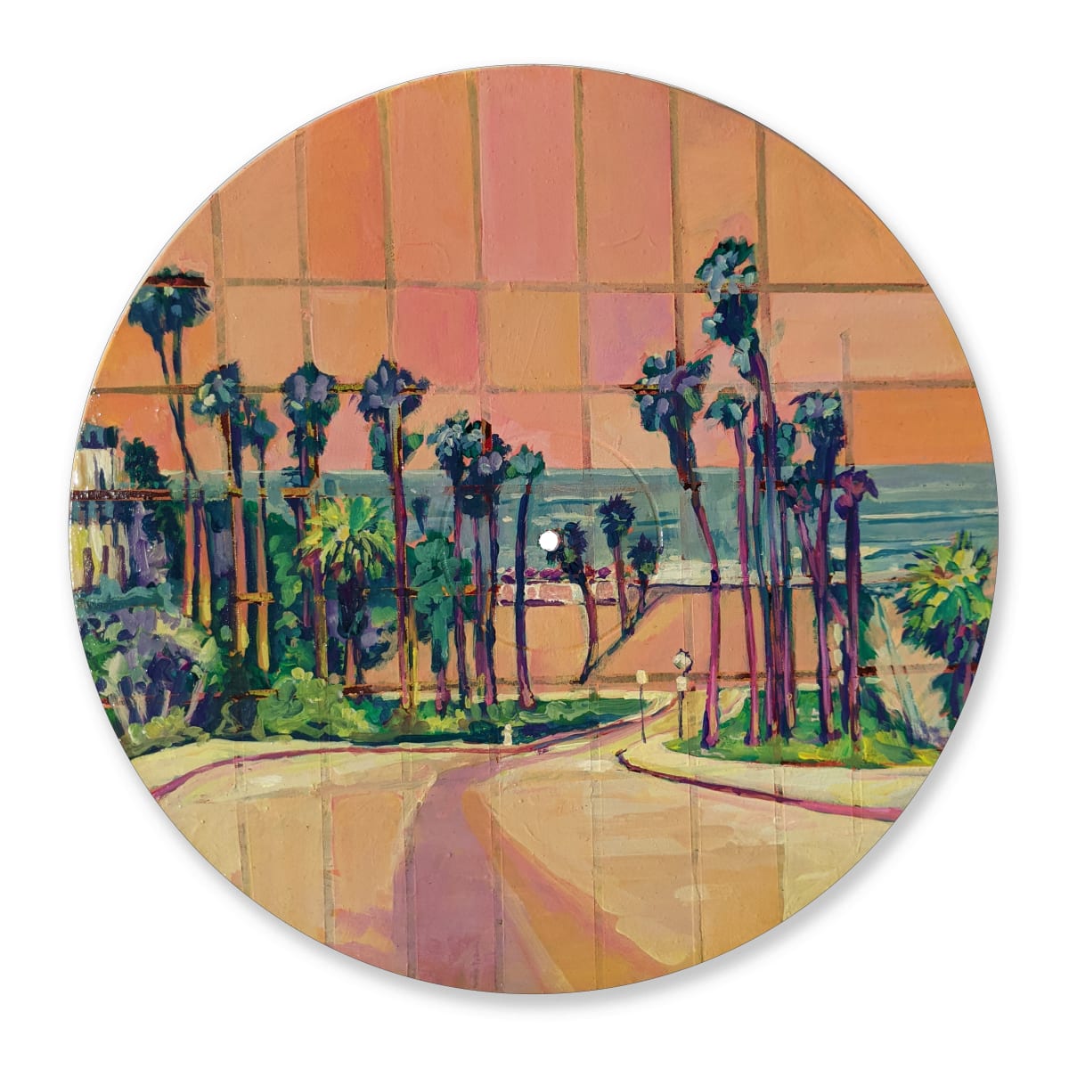 Tourmaline Surf Park, Pacific Beach by Kate Joiner  Image: Acrylic on Vinyl