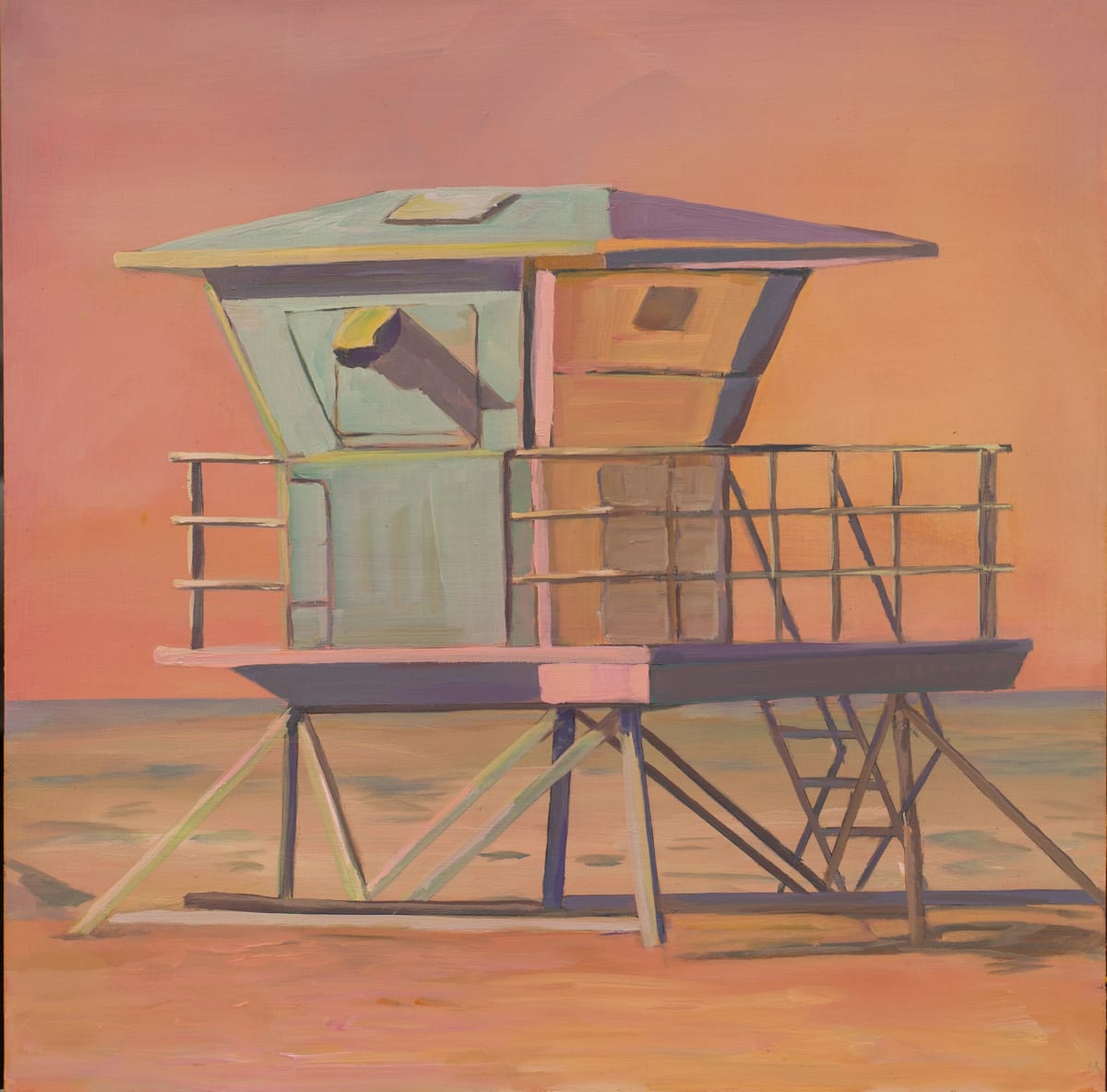 Moonlight Lifeguard Tower 