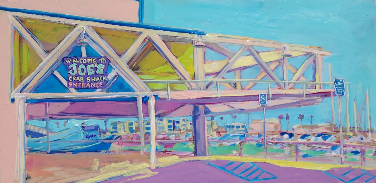 Welcome to Joe's (Plein Air) by Kate Joiner 