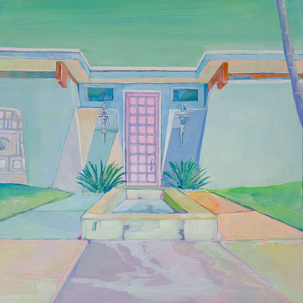Palm Springs Door # 17, That Pink Door by Kate Joiner 