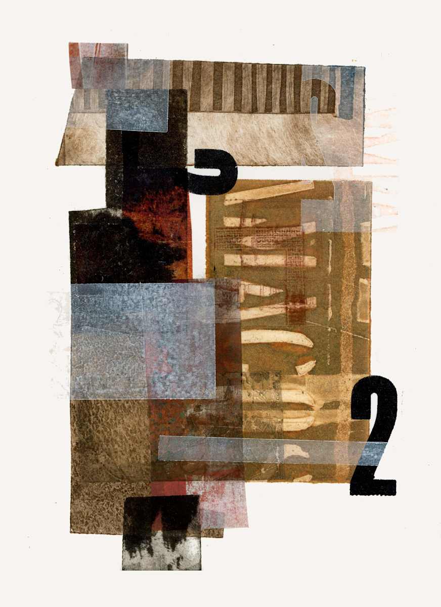 Palimpsest Composition #12 by Sally Hirst, Image 4.