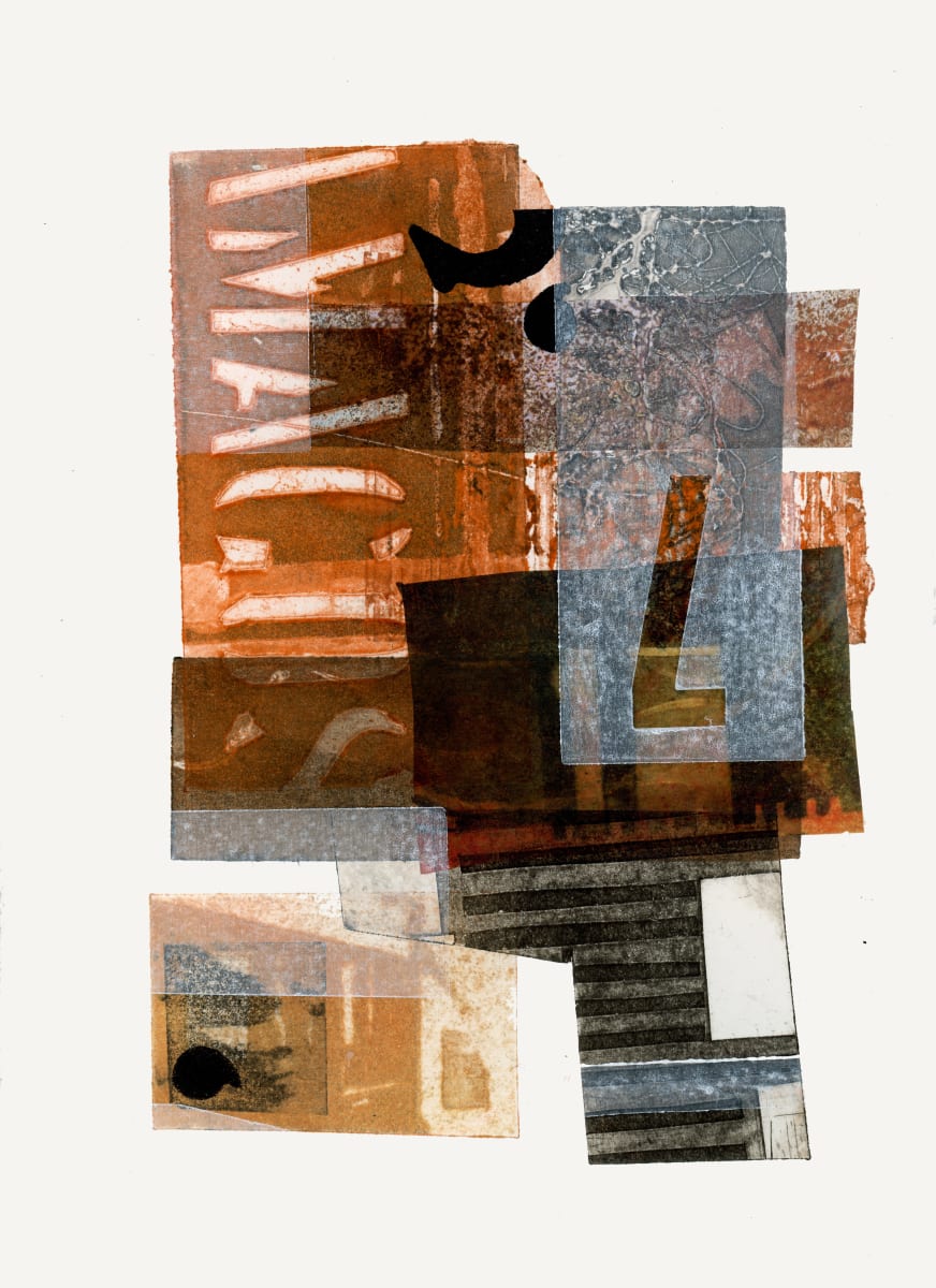 Palimpsest Composition #14 by Sally Hirst 