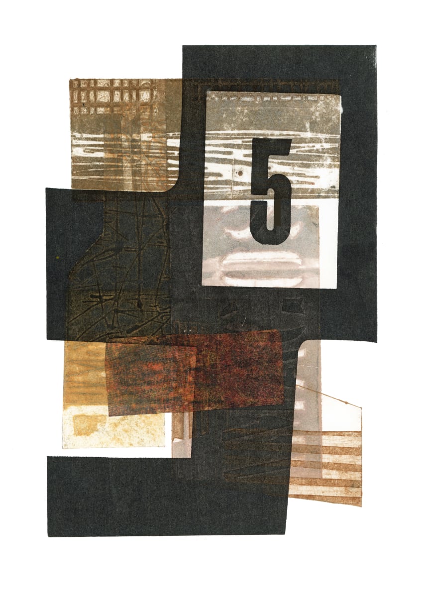 Palimpsest Composition #7 by Sally Hirst 
