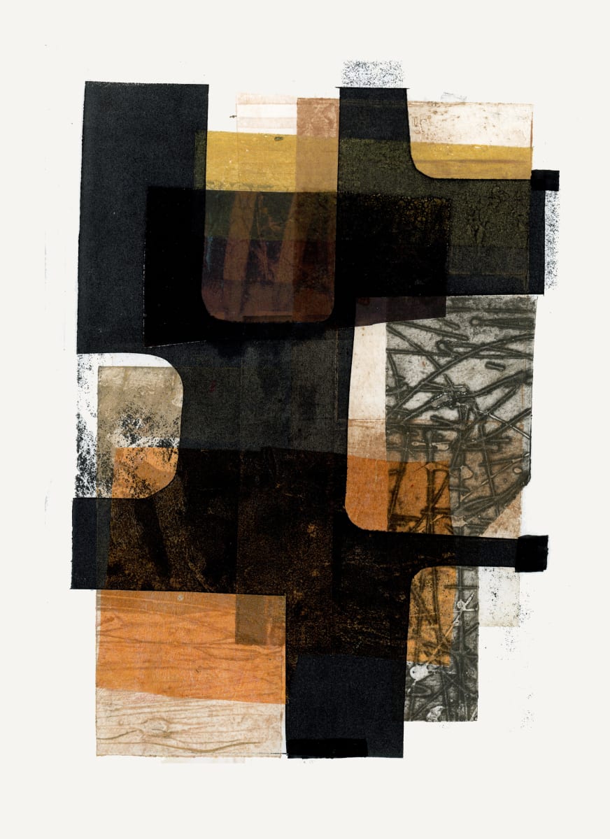 Palimpsest Composition #9 by Sally Hirst 