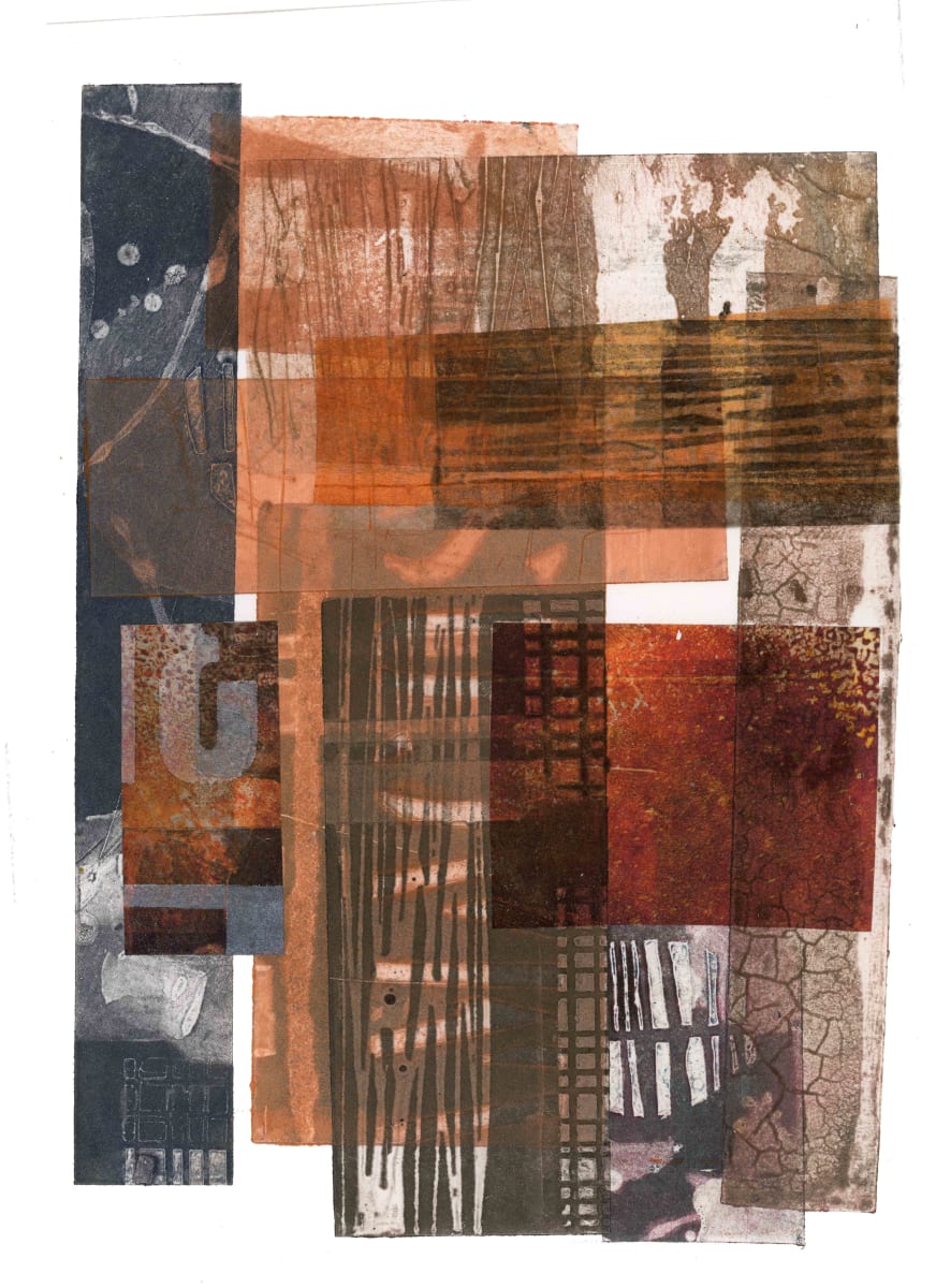 Palimpsest Composition #4 by Sally Hirst 