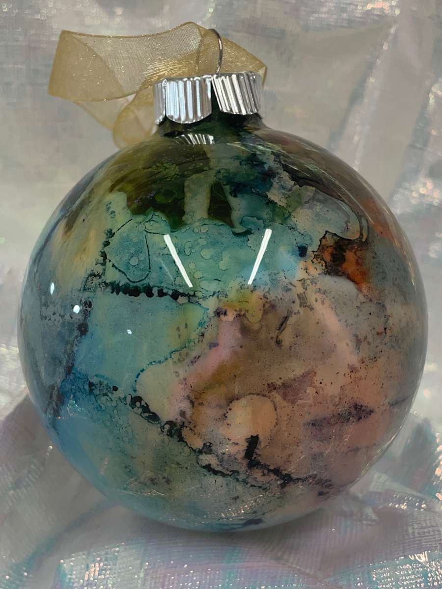 LP-11 - 4" 2024 Peace Ornament by Charity Kracher  Image: $25.00 - 4" Size