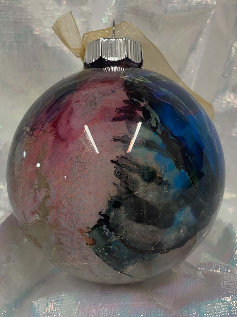 LP-10 - 4" 2024 Peace Ornament by Charity Kracher  Image: $25.00 - 4" Size