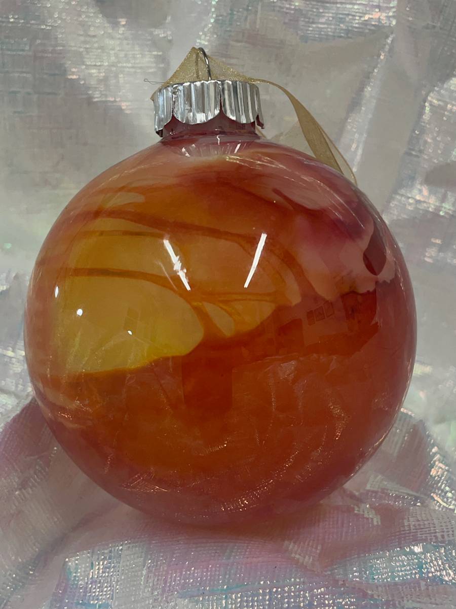 LP-4 - 4" 2024 Peace Ornament by Charity Kracher  Image: $25.00 - 4" Size