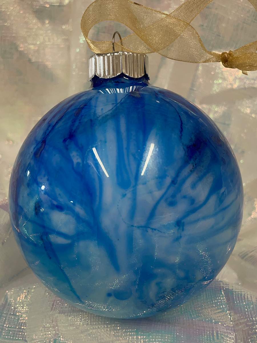 LP-21 - 4" 2024 Peace Ornament by Charity Kracher  Image: $25.00 - 4" Size