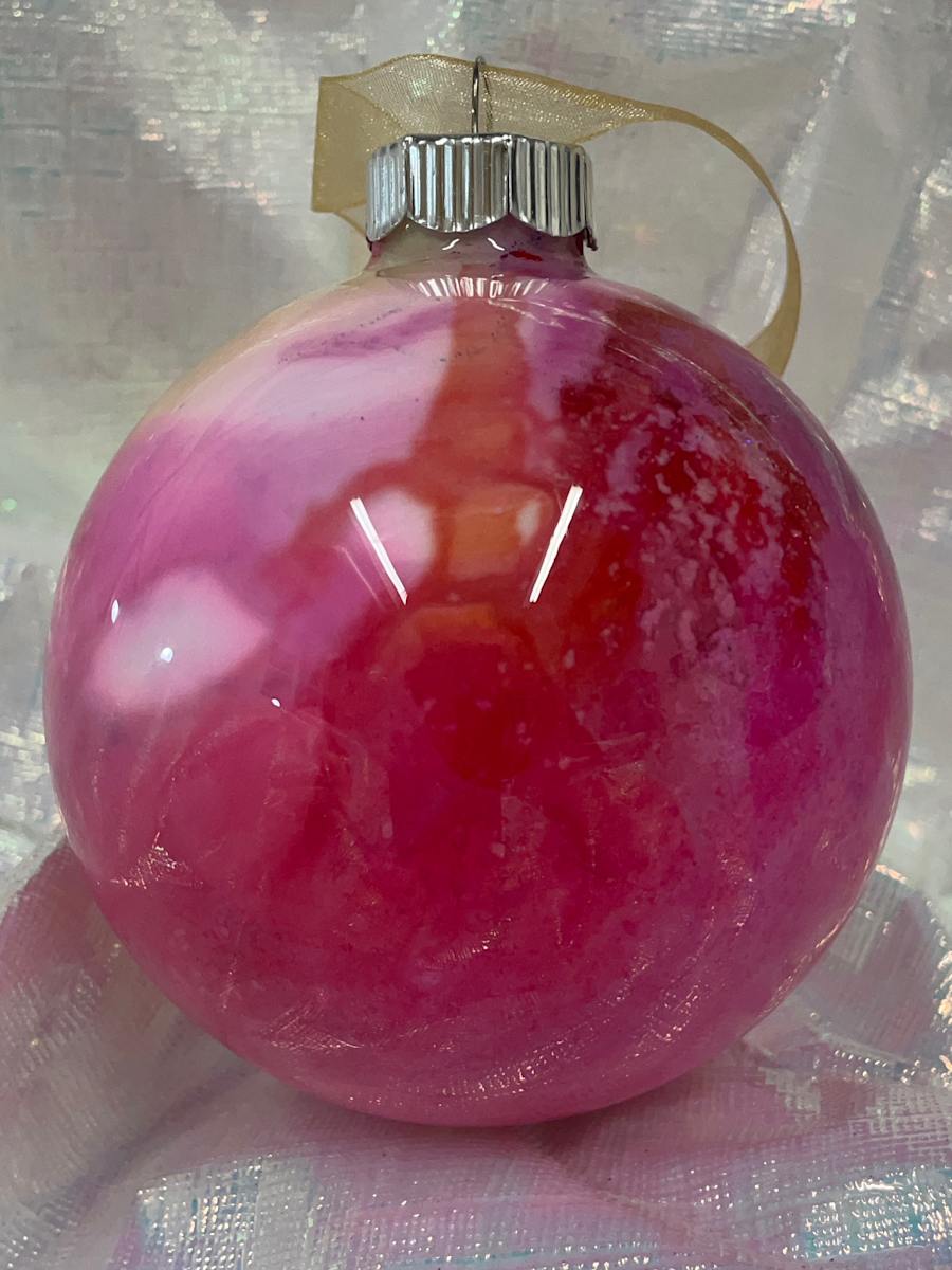 LP-15 - 4" 2024 Peace Ornament by Charity Kracher  Image: $25.00 - 4" Size
