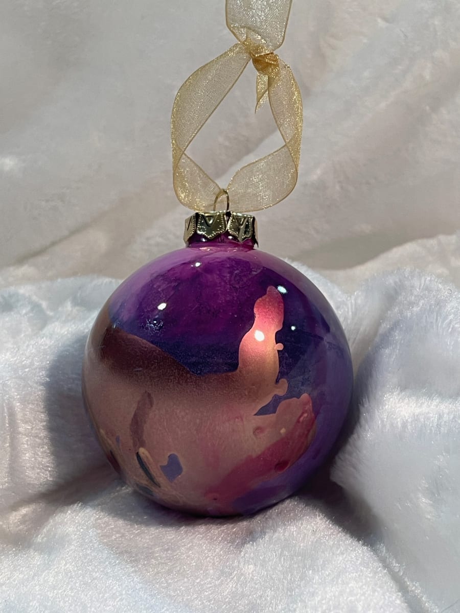 3" Peace Ornament #22 by Charity Kracher 