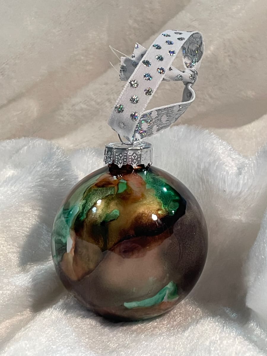 2" Peace Ornament #24 by Charity Kracher 