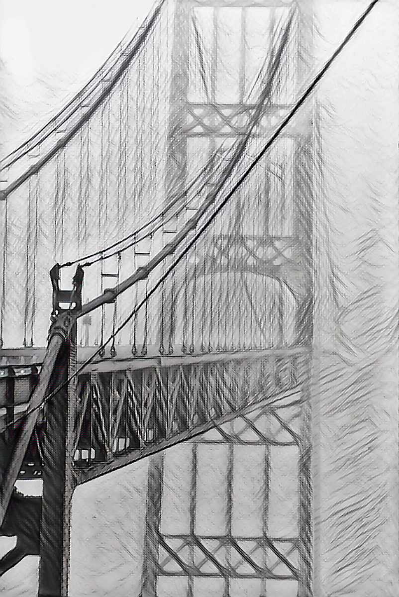 Bridge, Route #1 by Lewis Jackson 