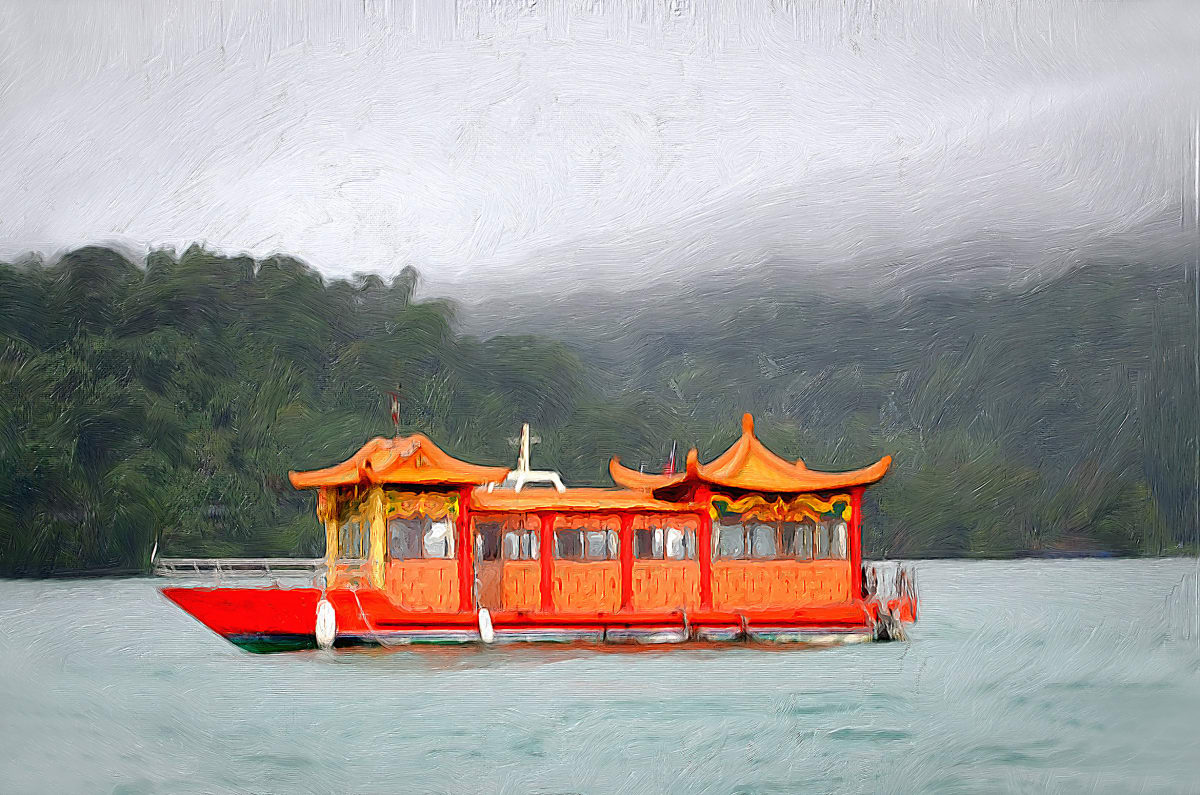 Chinese Houseboat 