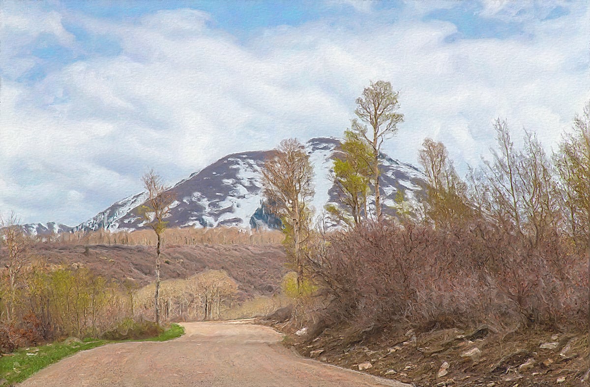 Early Spring Day, Utah (full landscape) 