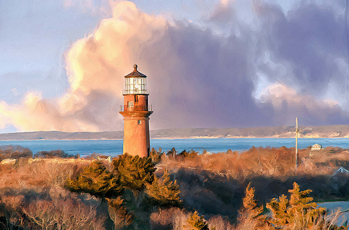 Gay Head Lighthouse by Lewis Jackson 