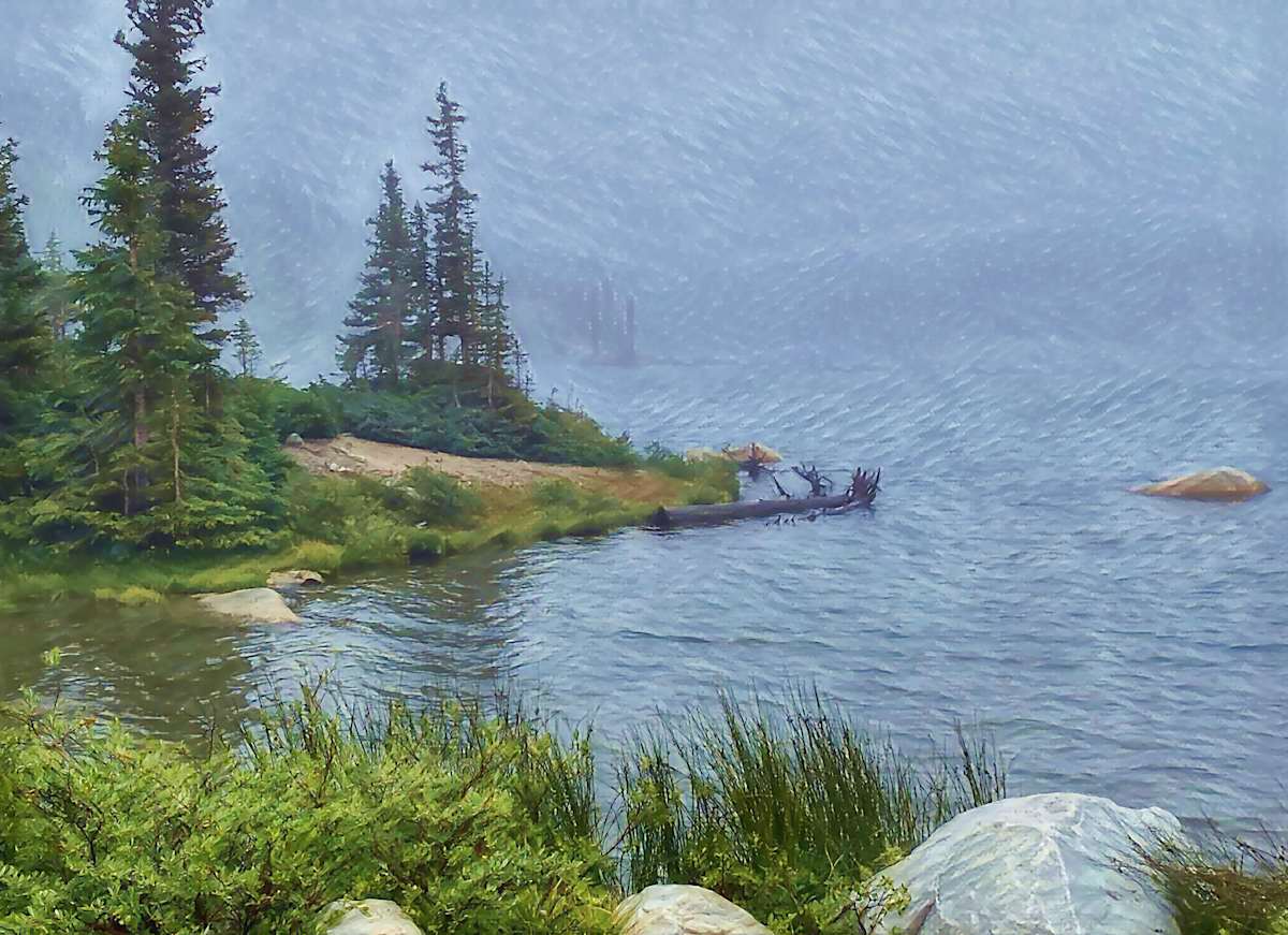 Glass Lake by Lewis Jackson 
