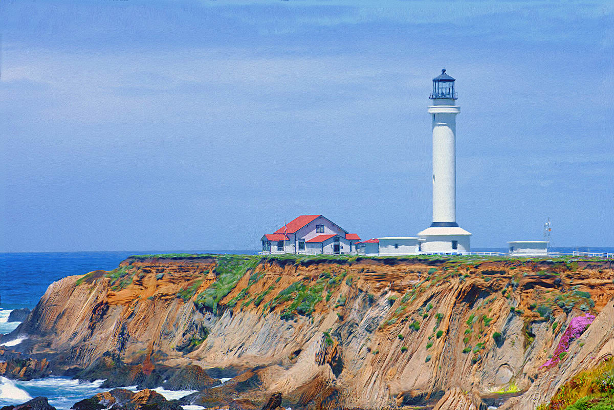 Lighthouse at Arena Point, Image 1.
