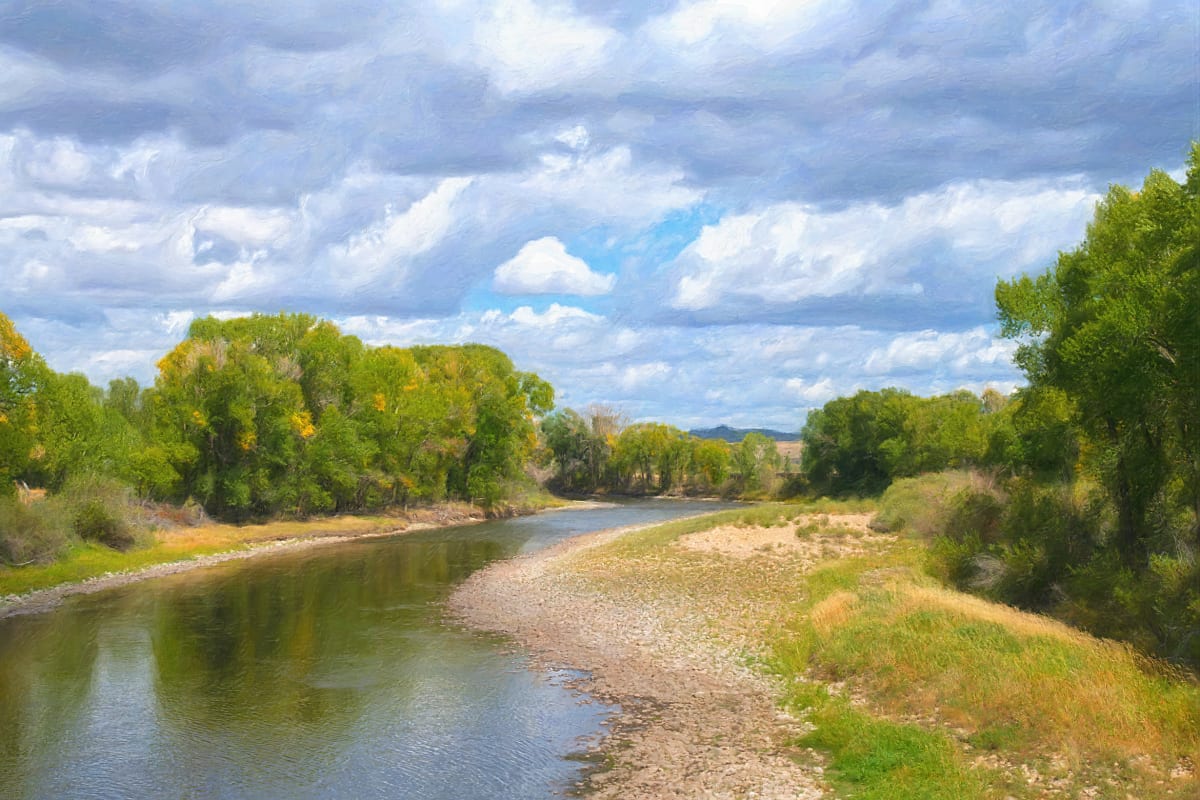 North Platte River,  Early Fall 
