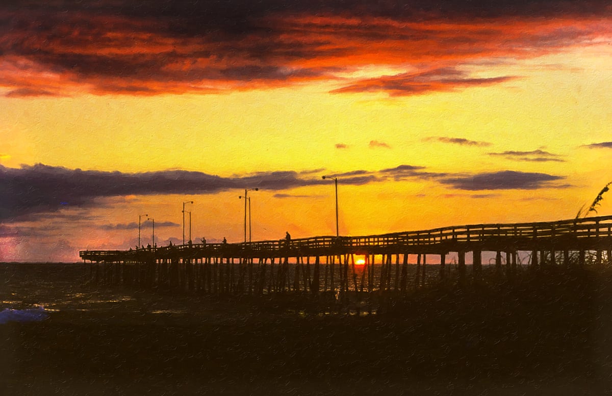 Hatteras Sunrise by Lewis Jackson 