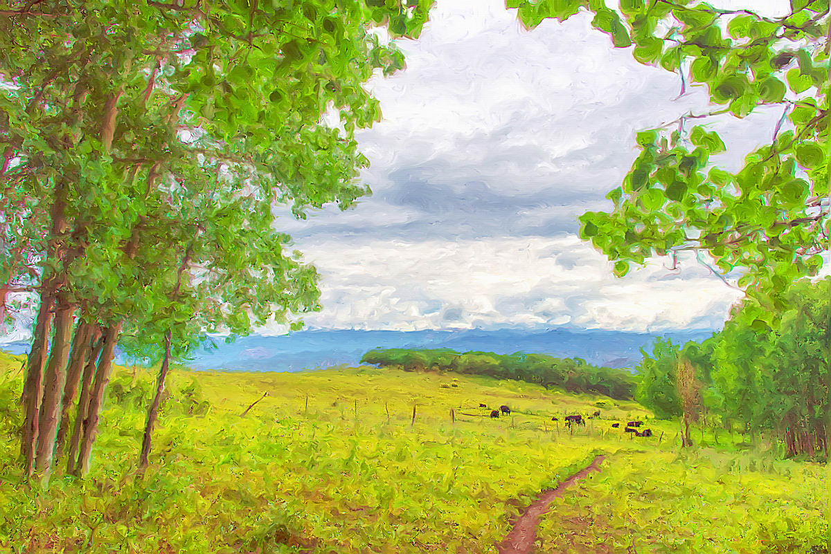 Pastoral Landscape, following a Light Rain 