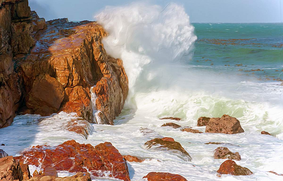 Pounding Surf by Lewis Jackson, Image 1.