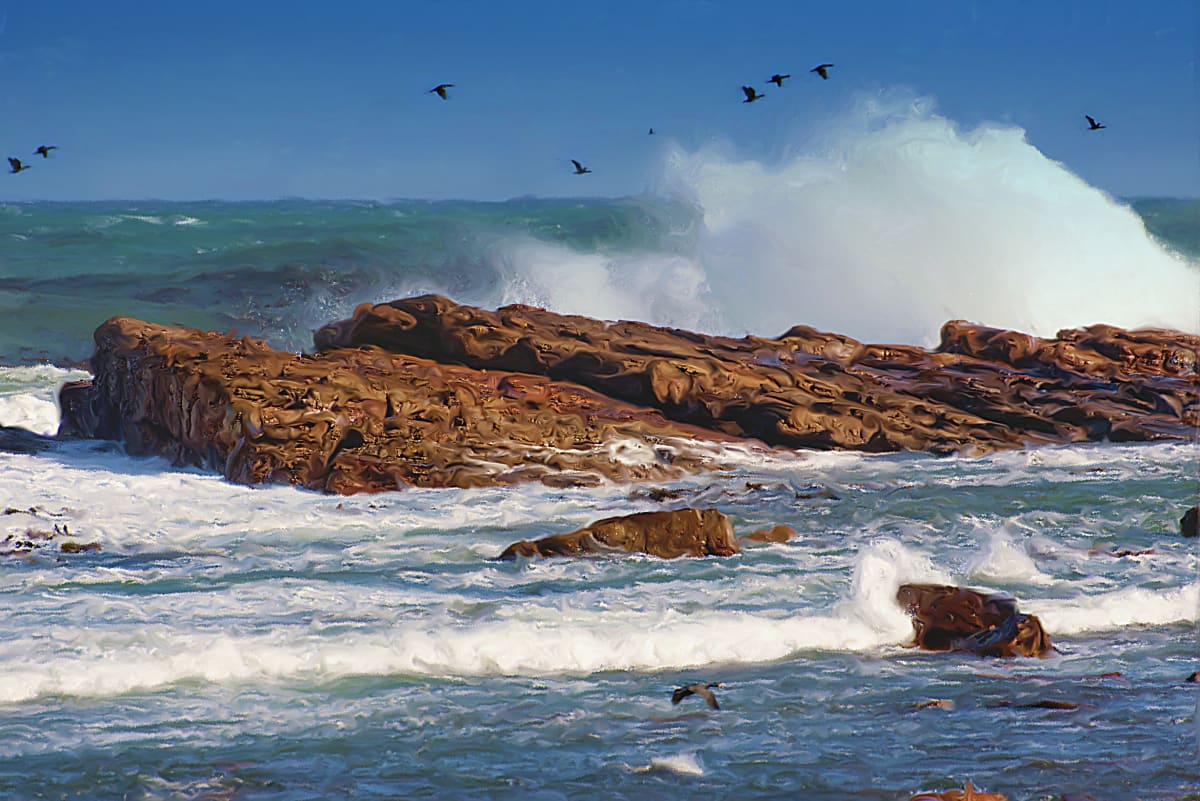 Pounding Surf by Lewis Jackson, Image 1.