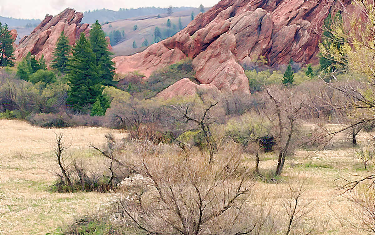 Early Spring Landscape by Lewis Jackson, Image 1.