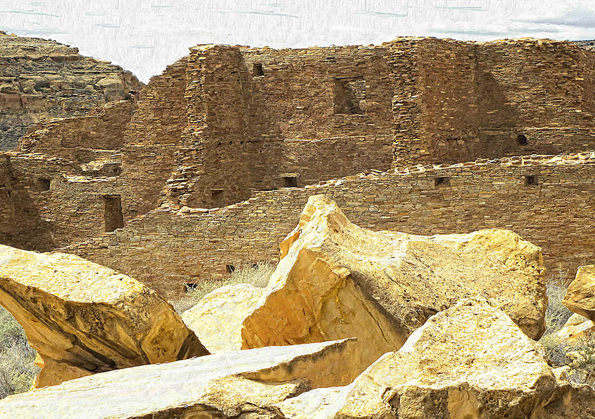 Building Blocks, Pueblo Bonito, Image 1.
