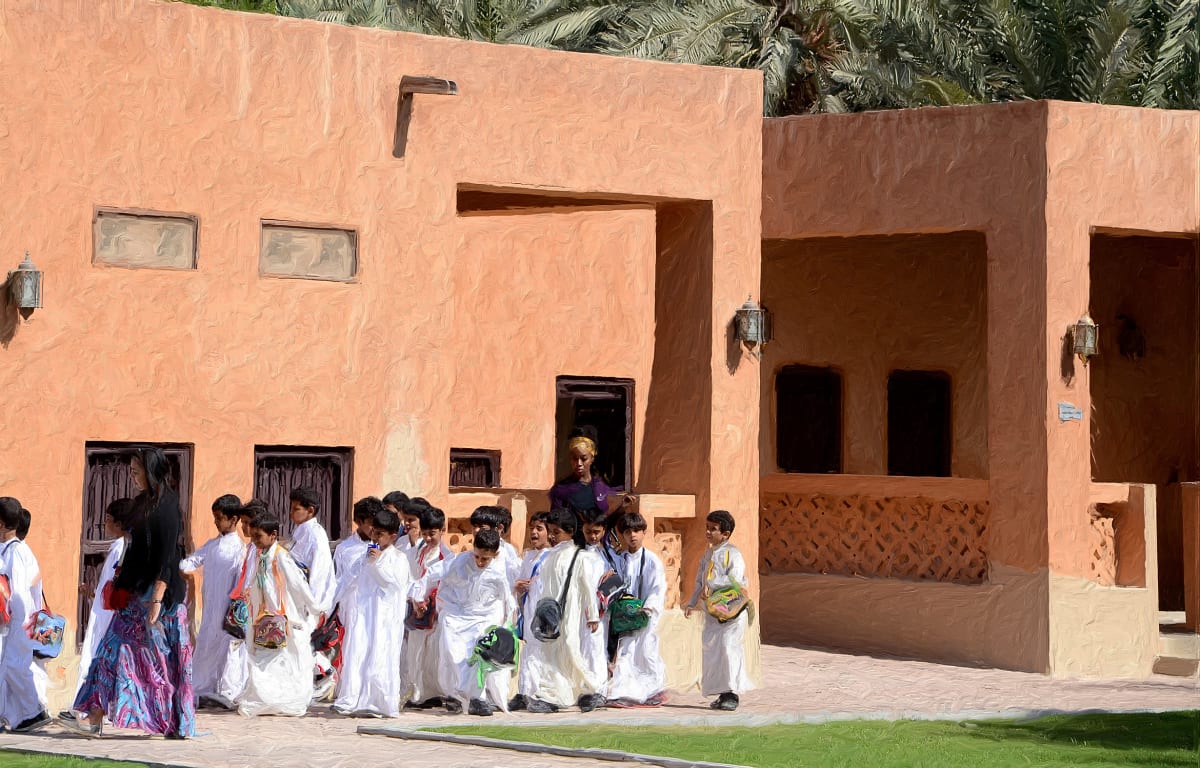 School Children, Image 1.