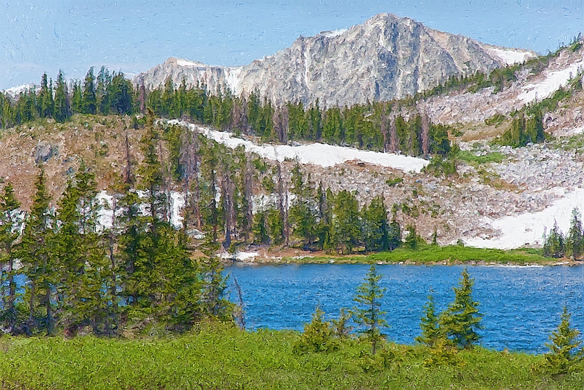 Springtime Landscape, Image 1.